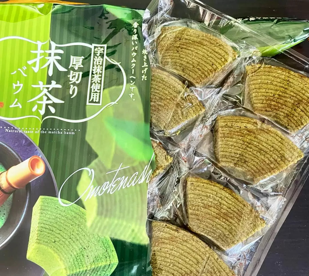 丸金 抹茶年轮蛋糕 8个装