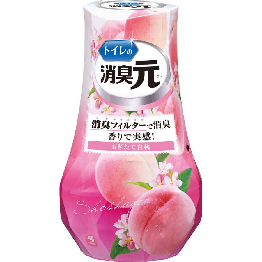 小林製藥 廁所用 消臭元 白桃香 400ml