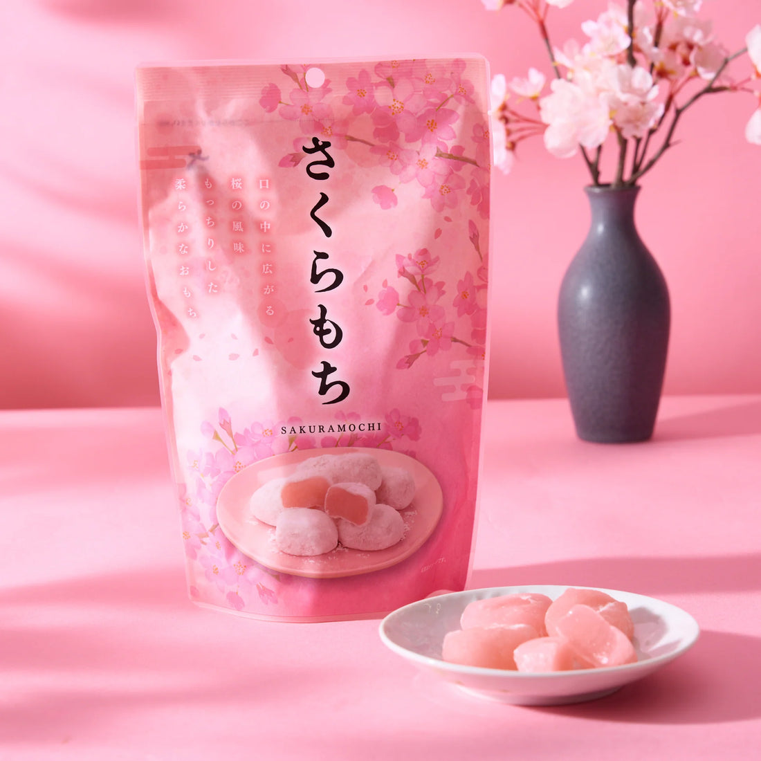 SEIKI SAKURA CHERRY BLOSSOM MOCHI STAND PACK