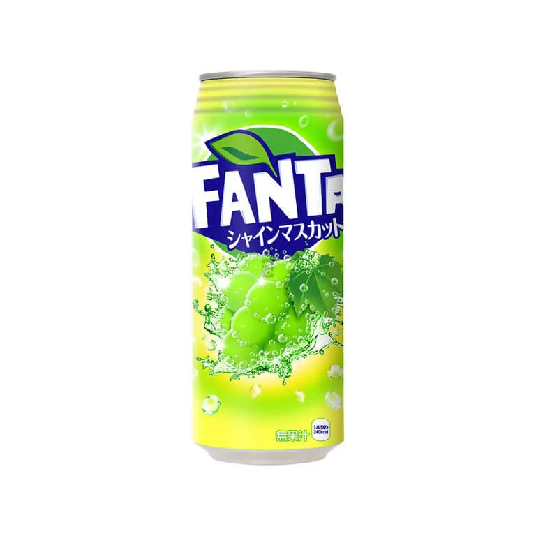 COCACOLA Fanta Shine Muscat Grape Soda 500ML