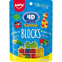 KANRO Amos 4D Gummy Blocks 72g