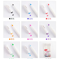 monami 0.4 mm Gel Pen Metal Tip Drawing Pen For Doodle Sketch Painting 8 Colors Available