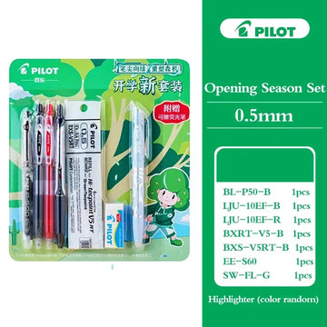 Pilot Gel Pen Stationery Set for School Season