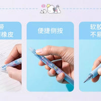 iigen Sanrio Kuromi Hot erasable gel pen