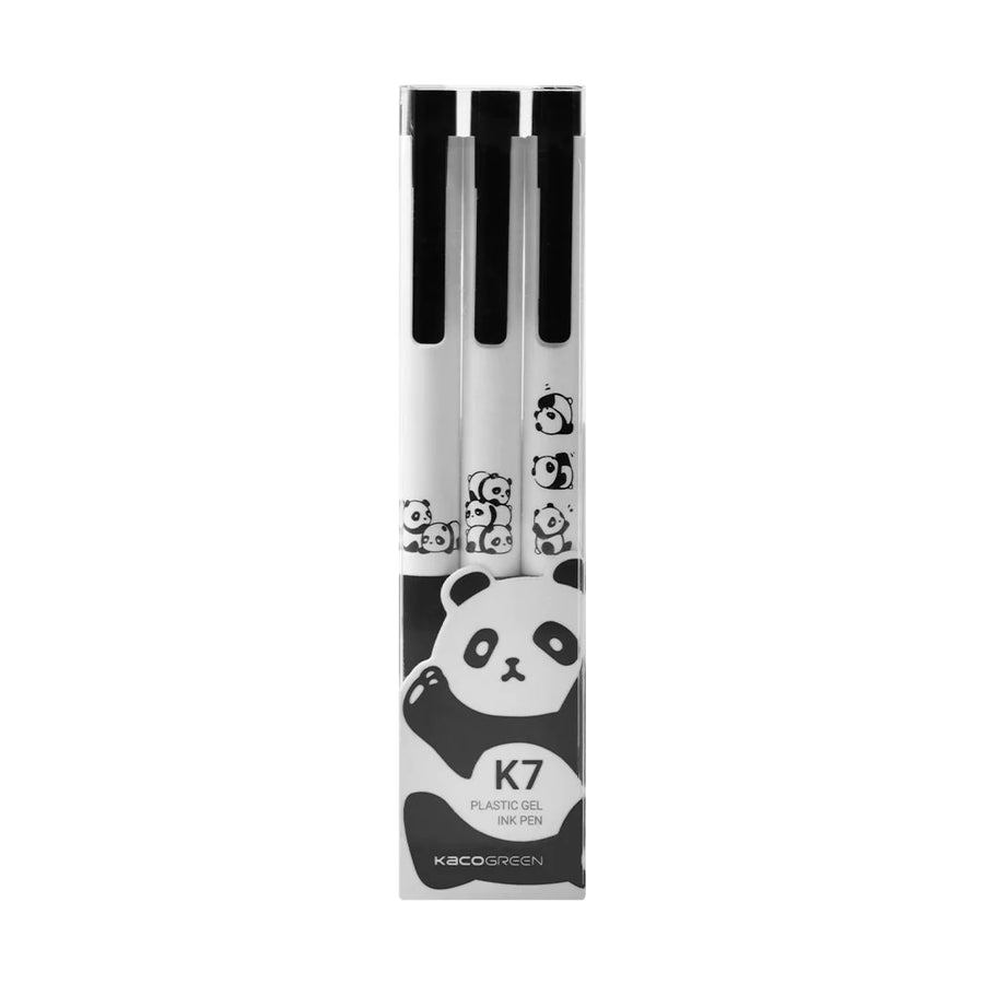 KACO K7 Press-type Black 0.5mm Gel Pen