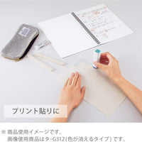 KOKUYO Glue Stick GLOO color disappears S Size Ta-G311-1P White (color disappears)