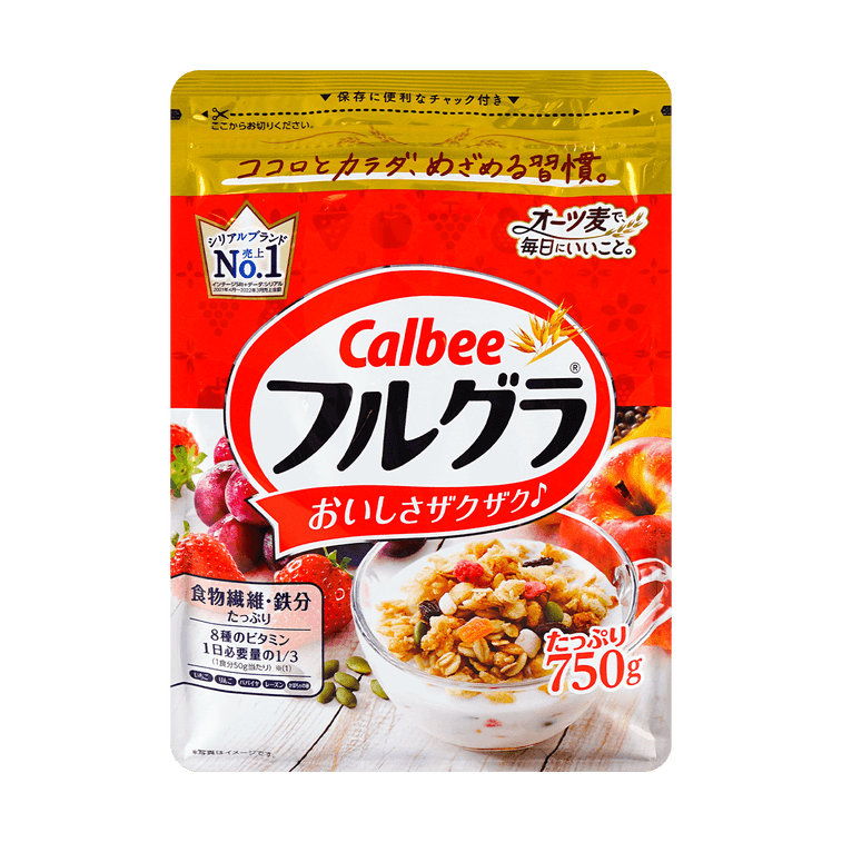 Calbee Frugra Original Fruit & Granola 750g – HIFUMI