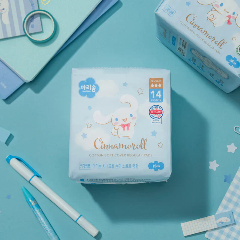 SANRIO Cinamoroll Organic Soft Sanitary Pads