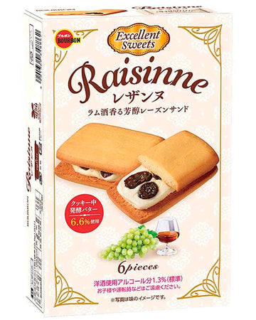 BOURBON RAISINNE 6PCS