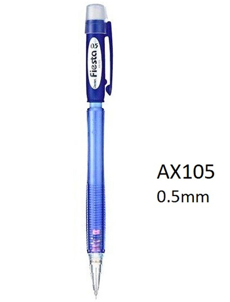 Pentel Mechanical Pencil Fiesta AX105C 0.5mm Blue