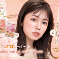 CANMAKE Glow Fleur Cheeks Blend Type B02 Rose Ballerina