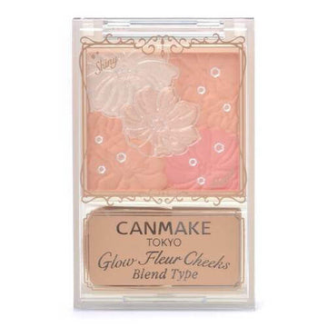 CANMAKE Glow Fleur Cheeks Blend Type B01 Cotton Coral