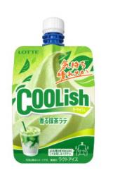 LOTTE COOLISH KAORU MATCHA LATTE (SOFT GREEN TEA LATTE ICE)