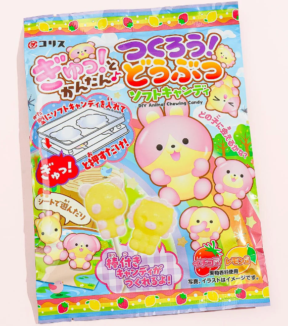 CORIS ANIMAL SHAPE DIY SOFT CANDY ASSORT 80G