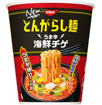 NISSIN UMA & SPICY SEAFOOD NOODLES 62G