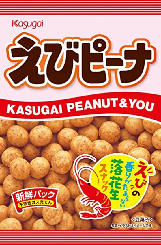 KASUGAI EBI PEANUTS 85G