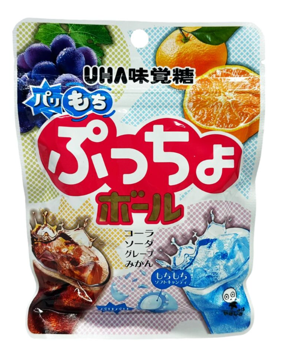 UHA PUCCHO CANDY ASSORTMENT BAG 55G