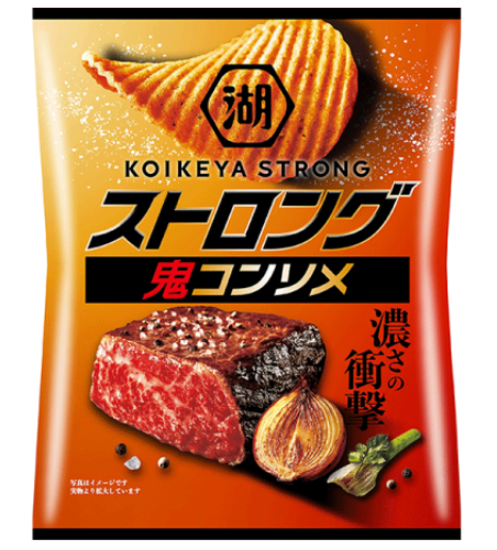 KOIKEYA STRONG CHIPS CONSOMME 55G