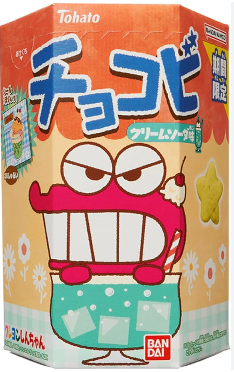 TOHATO SHINCHAN BISCUIT CREAM SODA