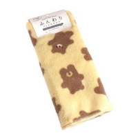 Fluffy Face Towel (Hamster & Bear)