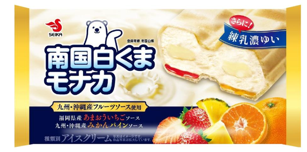 SEIKA TROPICAL WHITE BEAR MONAKA ICE CREAM 120g – HIFUMI