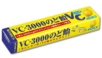 NOBEL VC-3000 COUGH DROP 10P STICK 43g