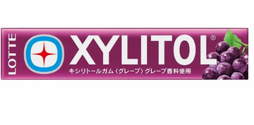 LOTTE XYLITOL GUM (GRAPE) 21G