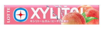 LOTTE XYLITOL GUM (PEACH) 21G