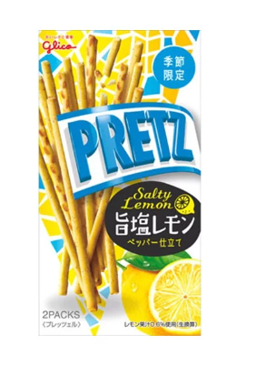 GLICO PRETZ SALT LEMON 62G