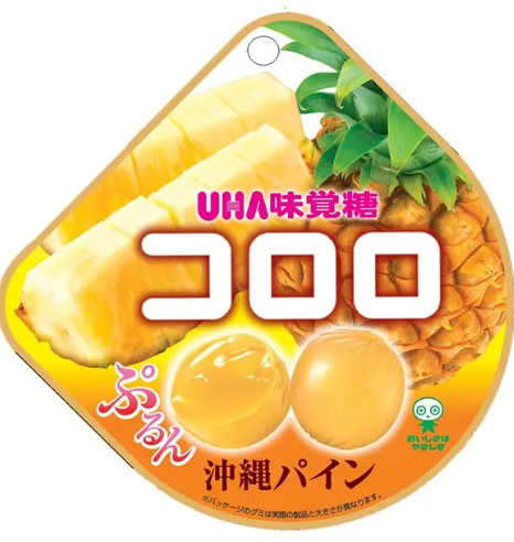 UHA KORORO OKINAWA PINEAPPLE GUMMY 40G