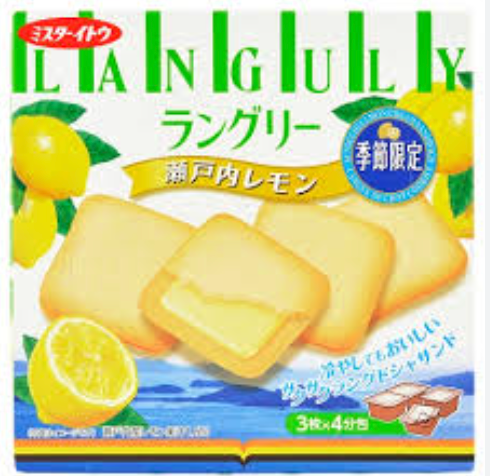 LANGULY BISCUIT LEMON 12P