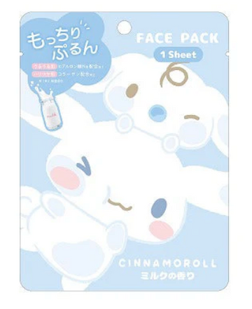 SANRIO FACE MASK CINNAMOROLL 1P