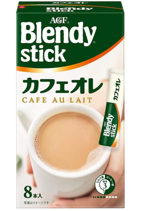 AGF BLENDY STICK CAFE AU LAIT 8P