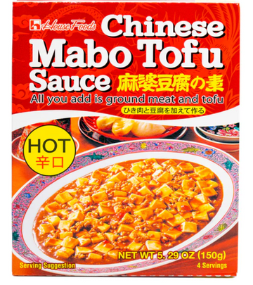 HOUSE HOT CHINESE MABO TOFU SAUCE 150G