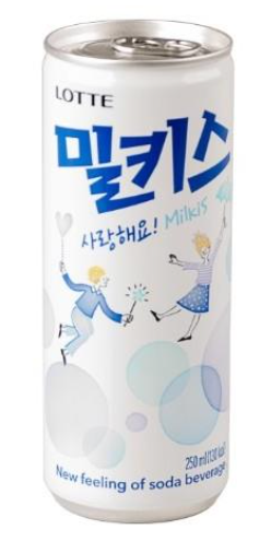 LOTTE MILKIS CAN 250ML