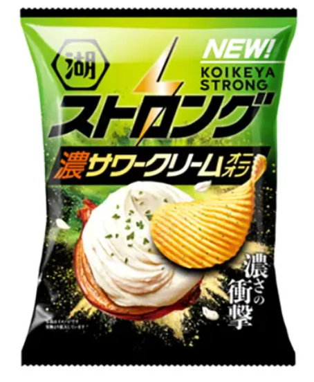 湖池屋 酸奶油洋葱薯片 124G