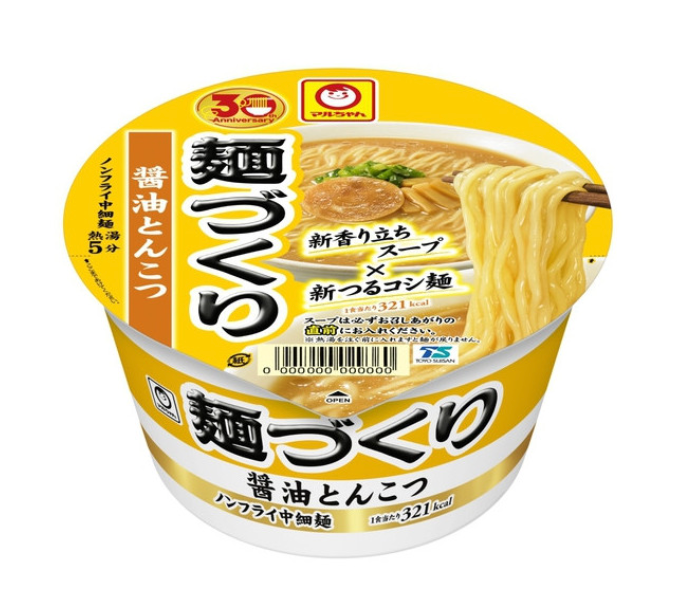 MENZUKURI SOY SAUCE TONKOTSU NON-FRIED NOODLE