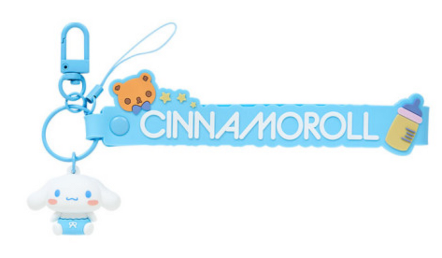 Sanrio 3D Mascot Hand Strap - Cinnamoroll