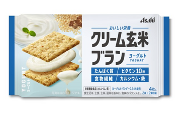 ASAHI CREAM BROWN RICE BRAN YOGURT