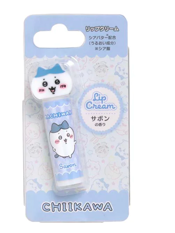Chiikawa Lip Cream with Mascot (Hachiware)