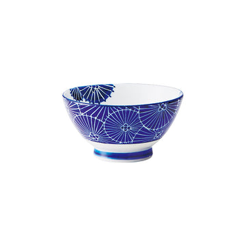 DAITOUA Japanese Umbrella G-Shaped Tea Bowl Small