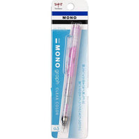 蜻蜓Tombow 透明彩色自动铅笔 0.5 毫米 DPA-138E 透明粉色