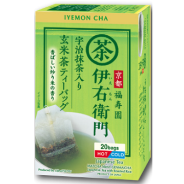 IYEMON Matcha Iri Genmaicha Tea Bag 40G