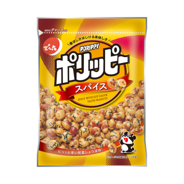 DENROKU PORIPPY SPICY PEANUT 100G