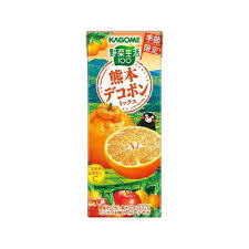 Kagome Vegetable Life 100 Kumamoto Mikan Vegetable Juice 195ml