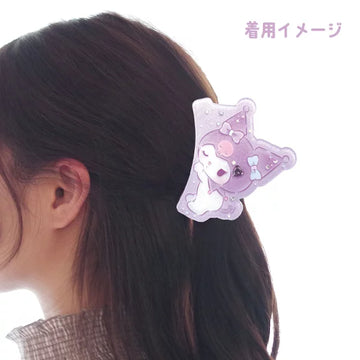 Sanrio Bijou Hair Clip - Kuromi