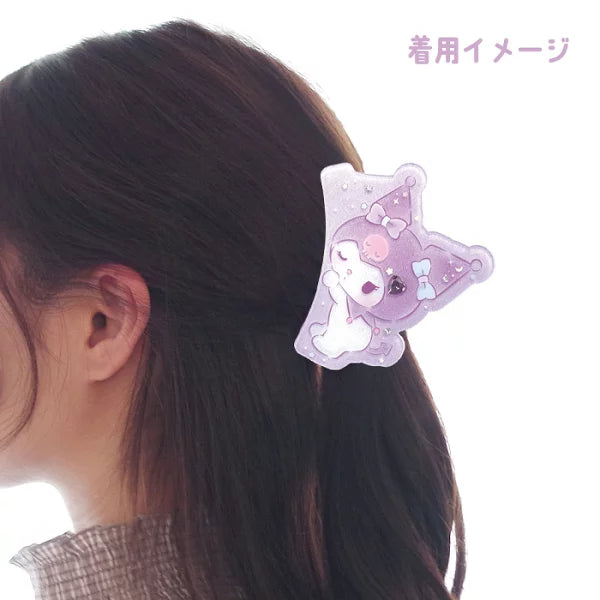 Sanrio Bijou Hair Clip - Kuromi