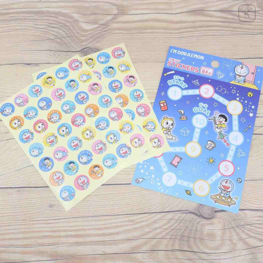 Sanrio Doraemon Reward Sticker Set - Doraemon : Characters Face