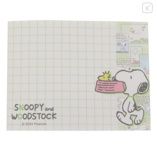 Peanuts Mini Notepad - Snoopy & Woodstock Comic – HIFUMI