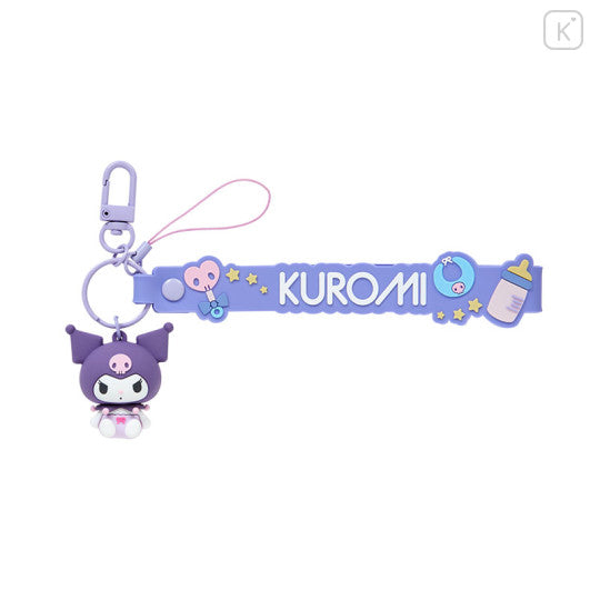 Sanrio 3D Mascot Hand Strap - Kuromi